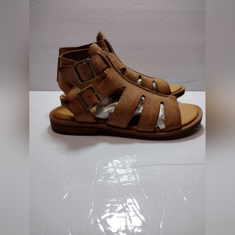 Kork Ease Brown strapped Leather Sandals size 8 - Picture 12 of 12